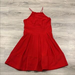 Twik Vibrant Red mini dress size medium